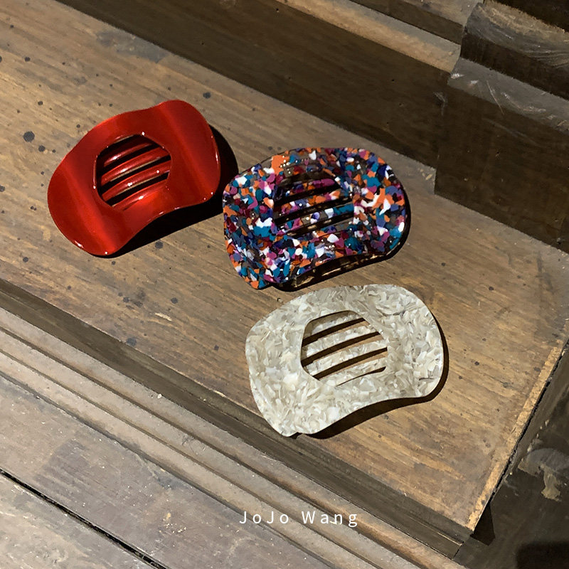 26新款~重工醋酸超好用抓夹简约发抓高级发夹气质韩国发饰头饰