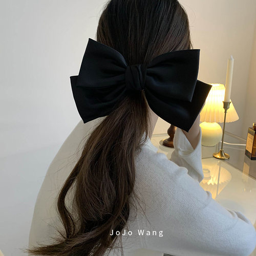板板正正的大蝴蝶结发夹