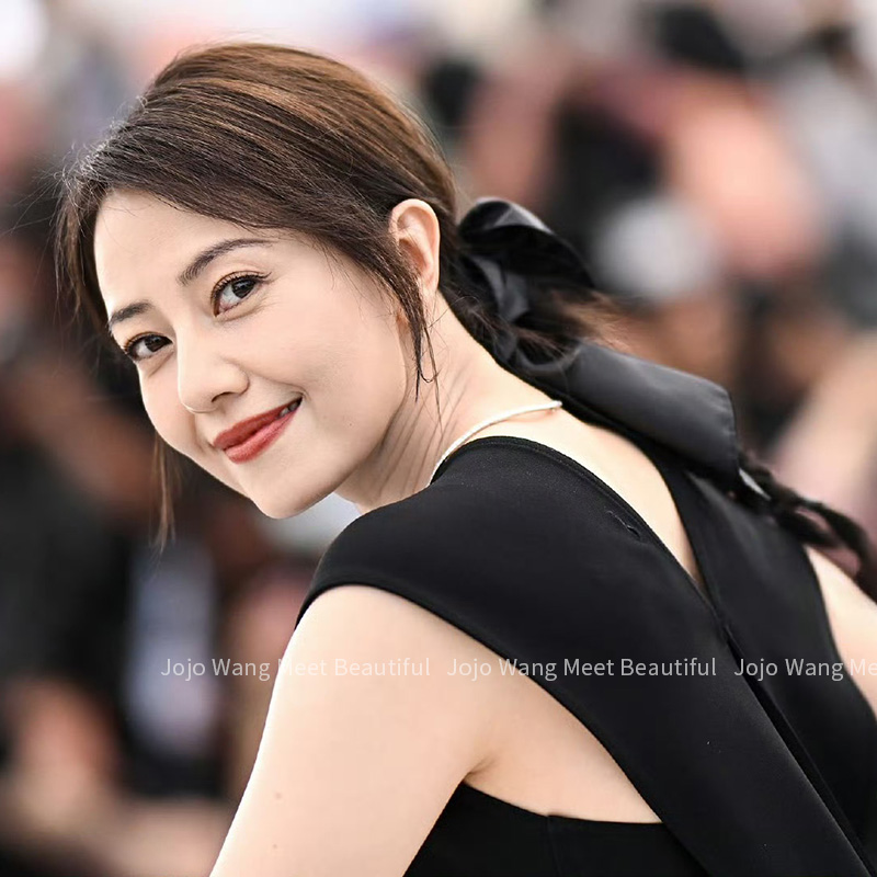 高圆圆同款！超气质方巾发圈女