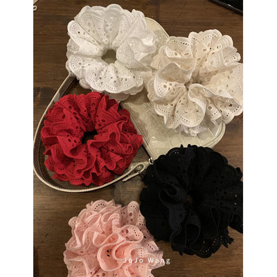 蕾丝高级感大肠发圈女发绳