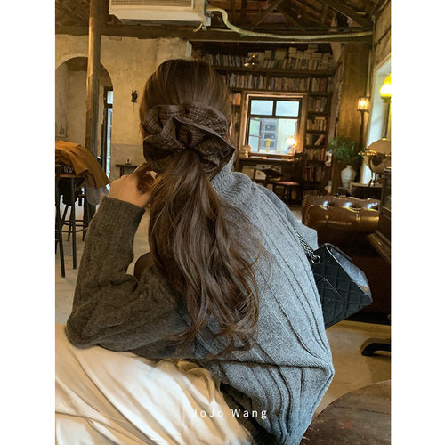 焦焦可露丽~秋冬高级格子肠圈