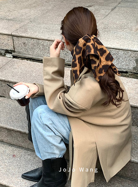 这款氛围好绝！秋冬高级感大肠发圈女高弹头发饰高级感头绳韩国