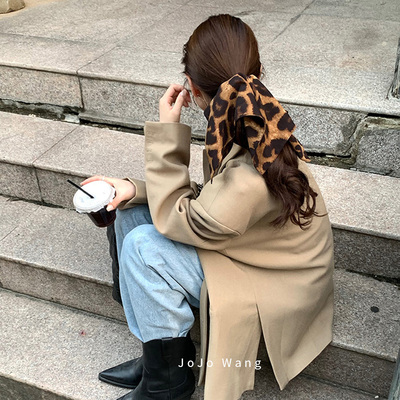 这款氛围好绝！秋冬高级感大肠发圈女高弹头发饰高级感头绳韩国