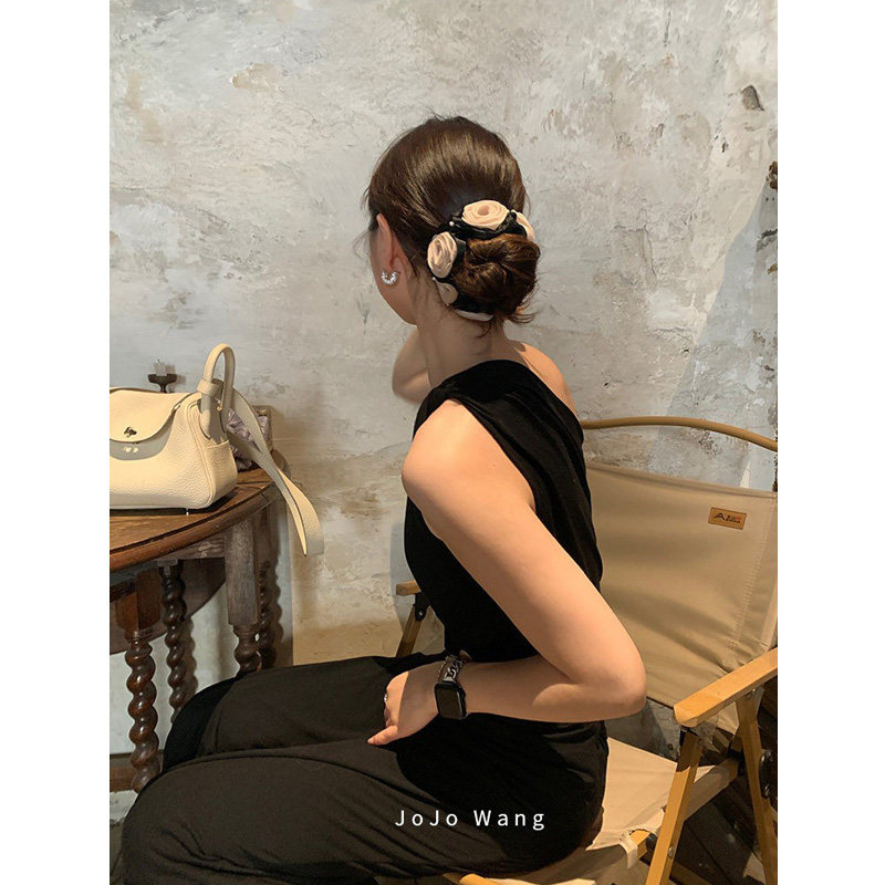 好美的玫瑰花簇~气质大肠发圈女