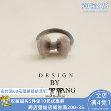 超精致 珍珠皮筋皮套 小小蝴蝶结发饰头饰发圈发绳头绳头花韩国