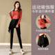瑜伽速干登山衣骑行晨跑服羽毛球健身裙裤 跑步女运动套装 2026新款