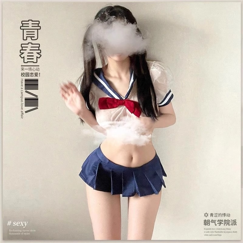 保密发货日系性感JK装jk制服套装纯欲风辣妹学院风水手服连体衣
