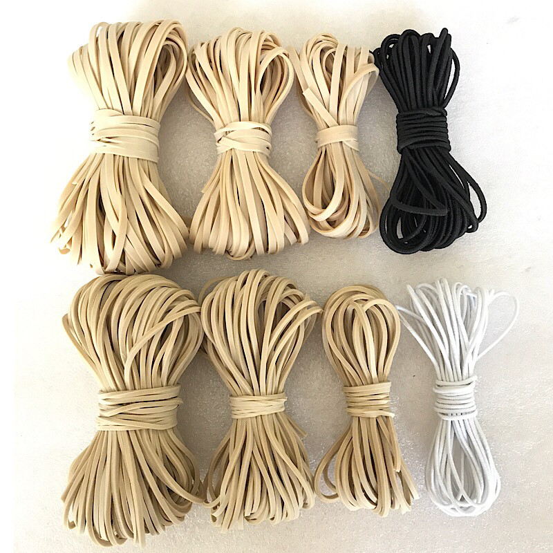 买1送1 满5根包邮升级版黑线超长高拉力回弹橡皮筋训练网球绳专用