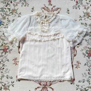 【daydream现货】原创国牌Lolita晚安熊葡萄脆脆甜系公主蕾丝内搭