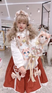 【daydream生活馆】可爱猫咪 定制手作手杖