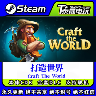 Steam 打造世界 改造世界/ Craft The World 正版PC 激活码cdKey