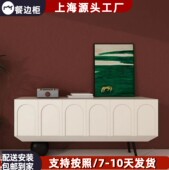 饰柜 地柜网红装 林俩木烤漆电视柜意式 轻奢客厅视听柜创意个性