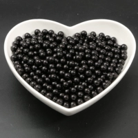 Черный | Диаметр 6 мм, около 200 штук.