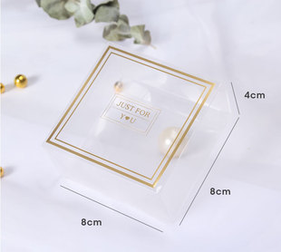 PVC喜糖饼干牛轧糖包装盒透明雪花酥礼盒糖果袋子精美礼物礼品盒