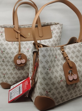 意尔康女包水桶包2025新款斜挎包单肩包大容量复古高级感51Y28026