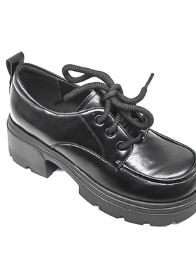 意尔康2025新款女鞋秋季女百搭深口鞋松糕底乐福鞋5562AD12344Y