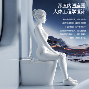NBTO家用智能马桶150/180/200/450/480/500坑距前置喷杆人体工学