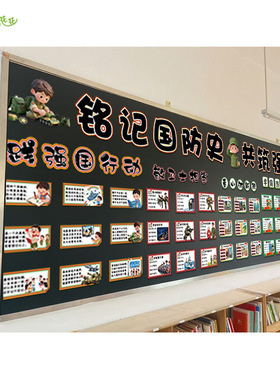 中小学红色文化墙爱国主题