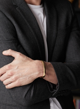 Lowndes London 手镯 Classic Stone Cufflink 英国品牌石头手镯