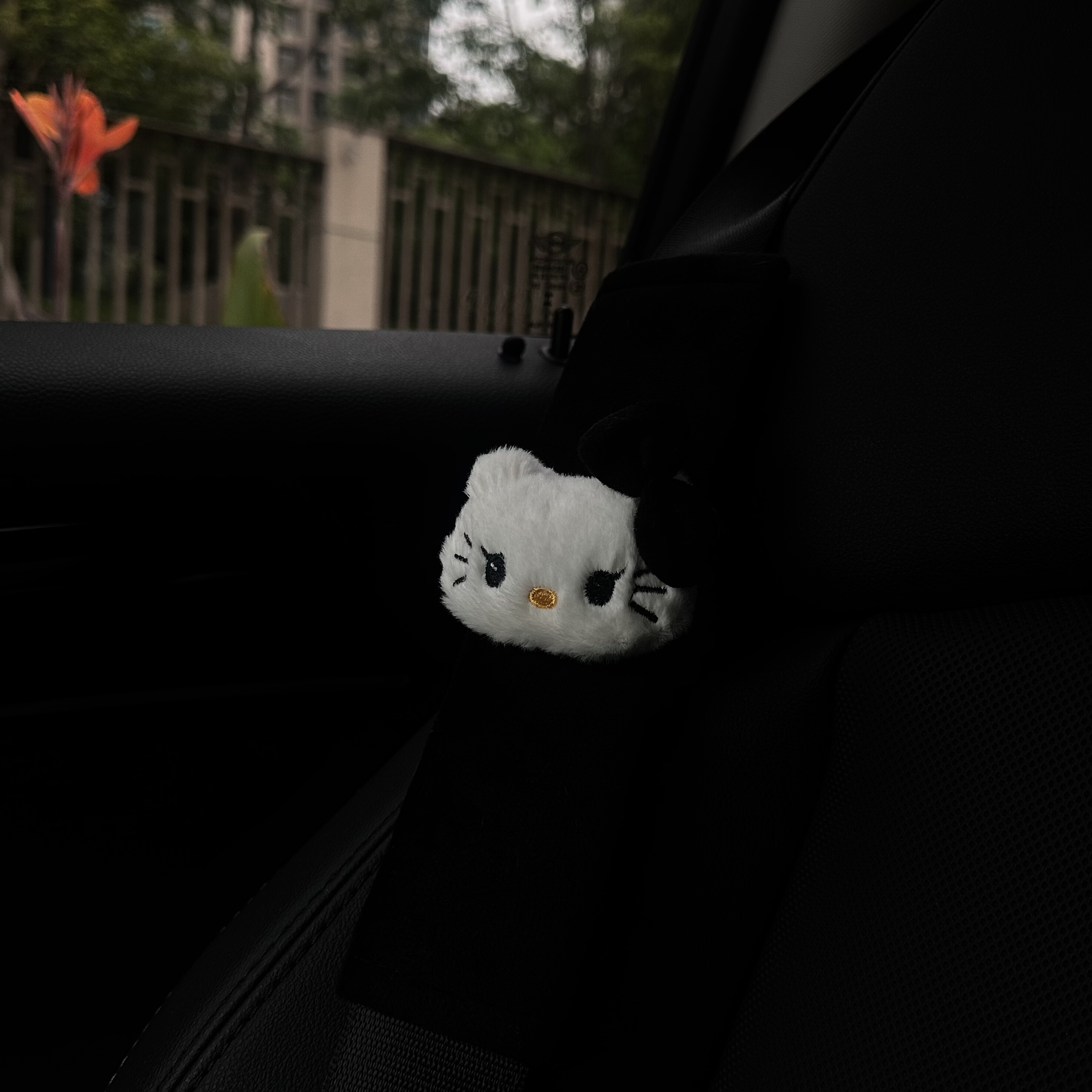 HelloKitty汽车安全带护肩套手作图片