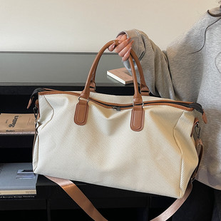 大容量外出旅行包女士时尚手提短途行李袋运动健身出差斜挎包男士