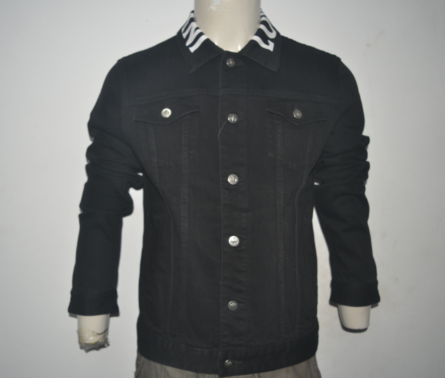 CA男装秋冬翻领牛仔服夹克外套