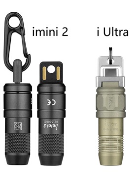 OLIGHT傲雷 imini2 轻小便携式50流明可充电钥匙扣迷你小手电筒