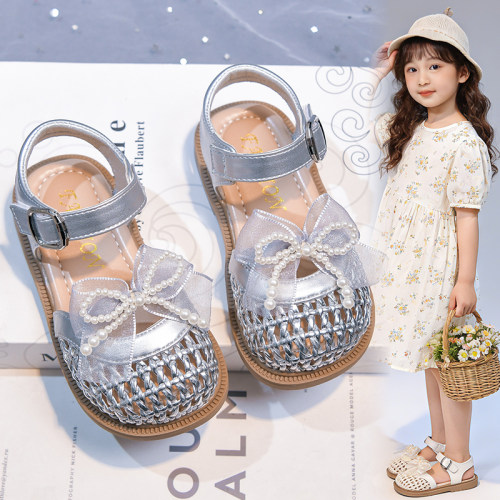 女童鞋子儿童公主包头凉鞋2026新款女宝夏季夏款软底中大童小女孩