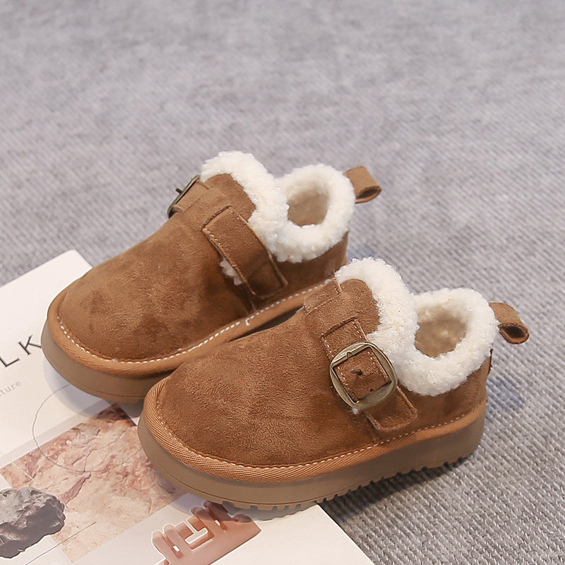 儿童棉鞋2025新款儿童勃肯鞋加绒女童雪地鞋女宝宝潮款加厚豆豆鞋,童鞋/婴儿鞋/亲子鞋,棉鞋,淘宝优惠券,粉丝福利购,淘宝优惠卷