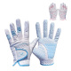 儿童高尔夫手套女双手夏左手白色超纤布耐磨青少年薄款 透气韩国