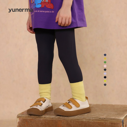 允儿妈女童夏季薄款鲨鱼裤打底裤