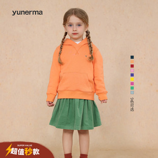 幼兒園寶寶春夏百搭連帽刺繡衛衣寶寶春季 兒童時髦上衣 洋氣套頭衫