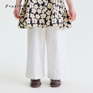 百搭镂空休闲防蚊裤 韩系