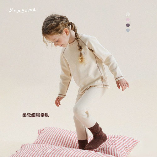 允儿妈女童上衣裤子家居服套装