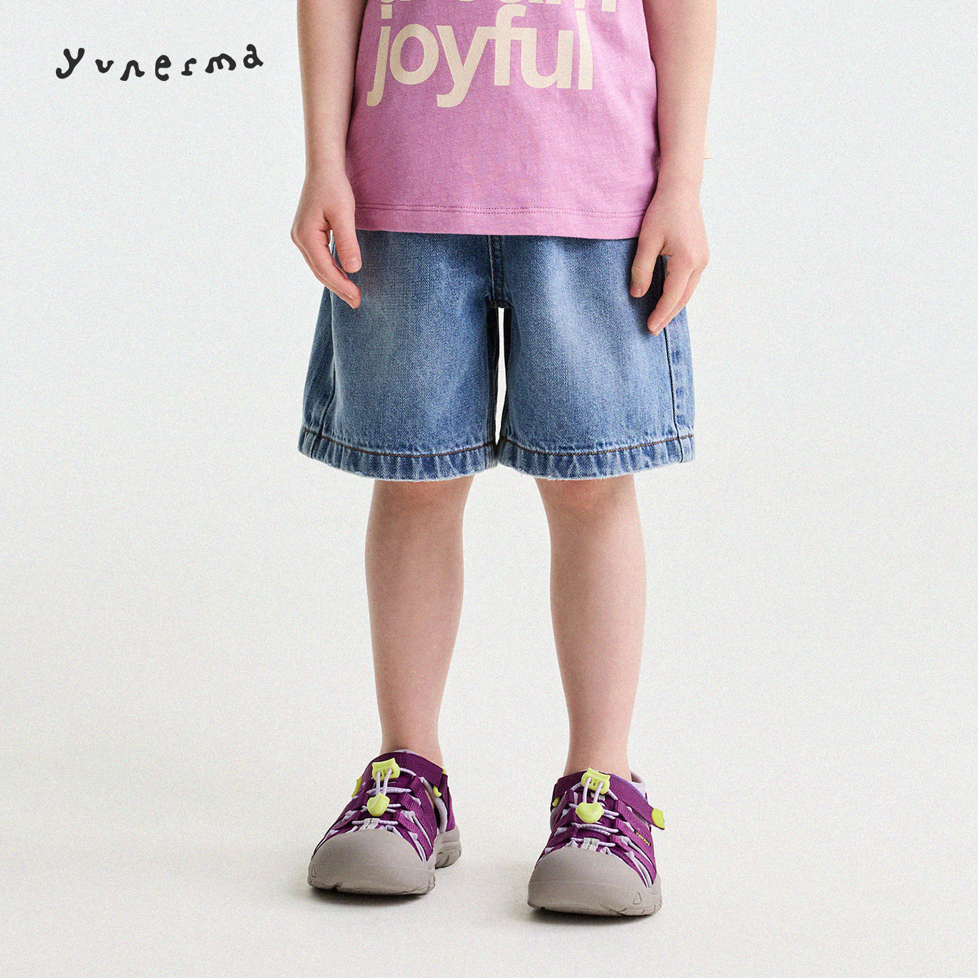 允儿妈女童2026夏季新款小众短裤儿童薄款牛仔裤宝宝洋气休闲裤潮