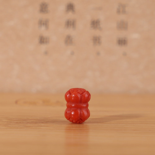 川料瓦西南红柿子红并蒂莲花珠