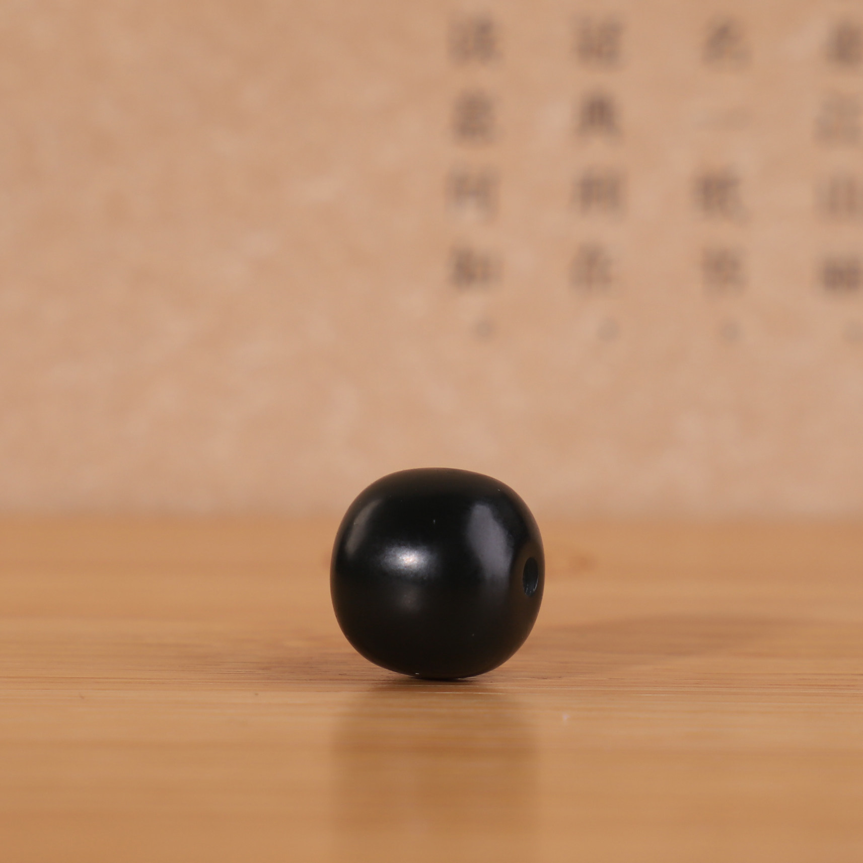947号12*11mm。帝廷家正品天然和田玉塔青黑青玉老型珠细料油润感