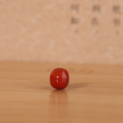 原矿瓦西南红柿子火焰红老型珠