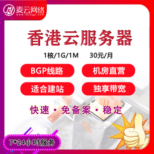 香港云服务器租用Linux建站云主机独立IP独享带宽BGP多线外贸电商