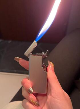 创意渐变帕恰狗双焰充气打火机防风火机个性酷炫高颜值送男友礼物