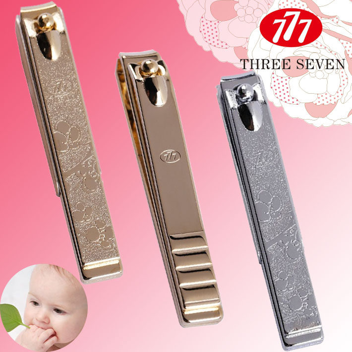 韩国原装进口777儿童宝宝指甲剪婴儿指甲刀防飞溅指甲钳指甲刀