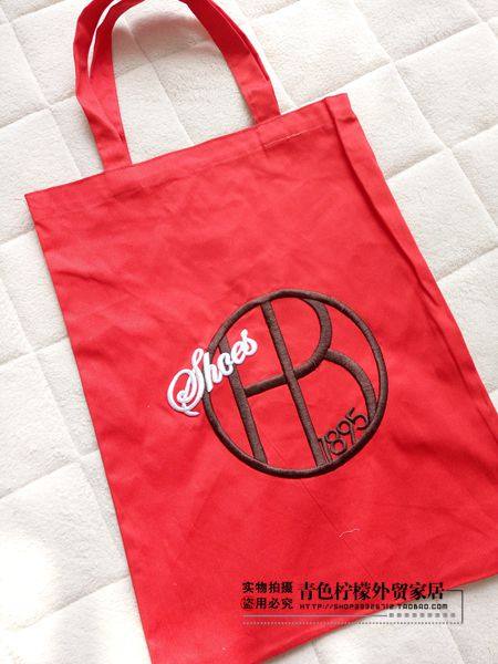 henri bendel   纯棉斜纹布 布包  购物袋    80克