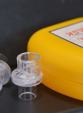 CPR简易人工呼吸器CPR单向阀急救面罩口对口心肺复苏器CPR valve