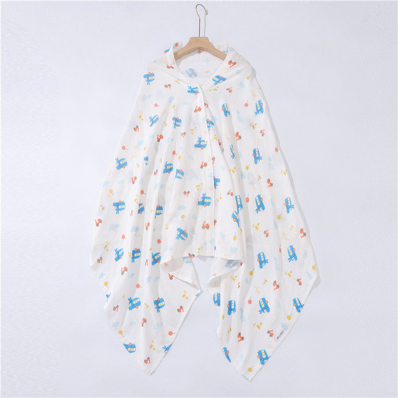 거즈 얇은 순면 엄마 모유 수유 커버 유모차 커버 야외 모유 수유 노출 방지 망토