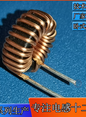 050125-47UH 线径0.8MM 卧式 DIP2 铁硅铝磁环 套管