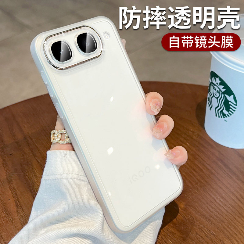 适用iqooneo11至尊版手机壳新款自带镜头膜vivo保护壳套外壳女iqoo全包防摔爱酷neo11系列专用透明高级软壳男图片