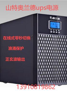 山特奥兰德UPS不间断电源T01L/02L/03L/06L/10L外接蓄电池 在线式