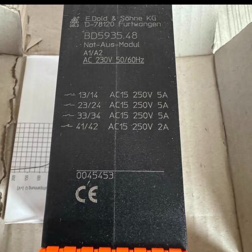 议价DOLD安全继电器BD5935.48BD5935.48/61BD5935.48/60