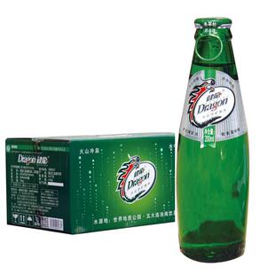 五大连池健龙火山含气天然冷矿泉水200ml*24瓶整箱玻璃瓶