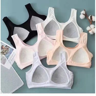 舒适不紧勒睡眠运动背心内衣无钢圈固定罩杯薄款柔软透气亲肤文胸